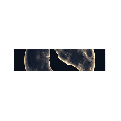 Full Moon Howling Wolf Print Bed Runner