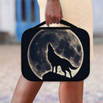 Full Moon Howling Wolf Print Classic Bible Case