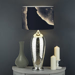 Full Moon Howling Wolf Print Drum Lamp Shade