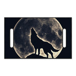 Full Moon Howling Wolf Print Golf Cart Seat Cover