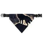 Full Moon Howling Wolf Print Over The Collar Dog Bandana