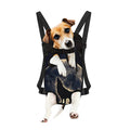 Full Moon Howling Wolf Print Pet Carrier Backpack