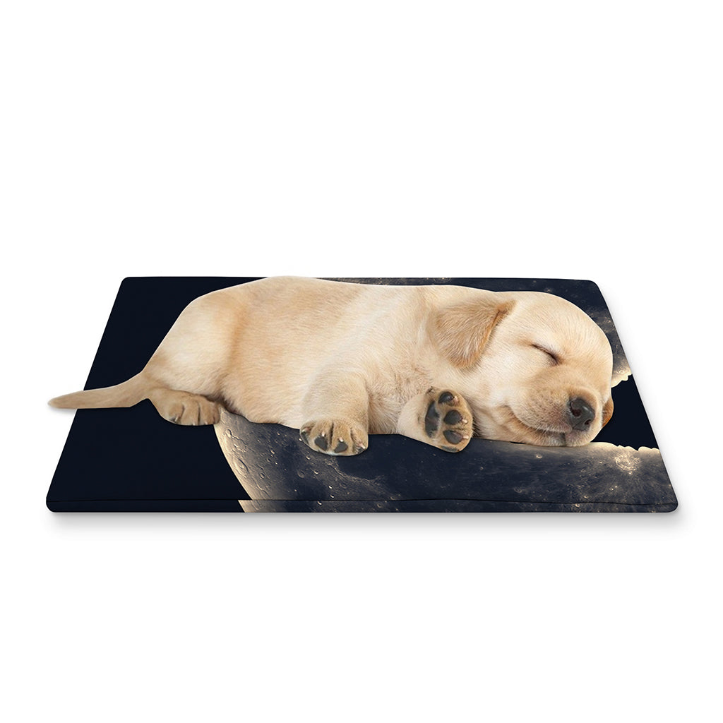 Full Moon Howling Wolf Print Pet Cooling Mat Cover