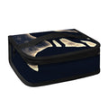 Full Moon Howling Wolf Print Small Lunch Bag
