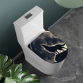 Full Moon Howling Wolf Print Toilet Lid Cover