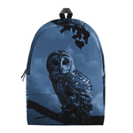 Full Moon Night Owl Print Backpack