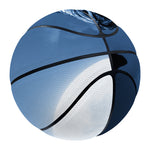 Full Moon Night Owl Print Basketball