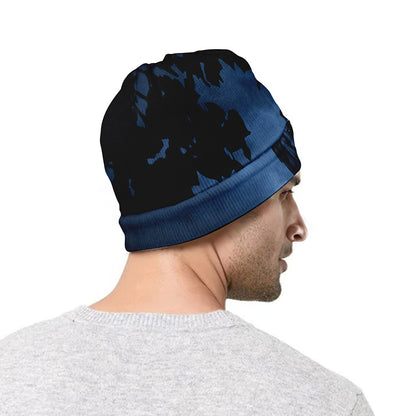 Full Moon Night Owl Print Beanie