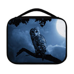 Full Moon Night Owl Print Classic Bible Case