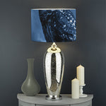 Full Moon Night Owl Print Drum Lamp Shade