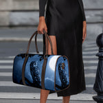 Full Moon Night Owl Print Duffle Bag