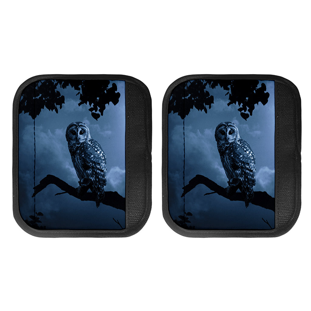 Full Moon Night Owl Print Handle Covers