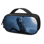 Full Moon Night Owl Print Insulin Cooler Travel Case