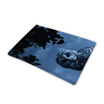 Full Moon Night Owl Print Pet Cooling Mat Cover