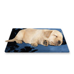 Full Moon Night Owl Print Pet Cooling Mat Cover
