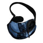 Full Moon Night Owl Print Pet Sling Carrier