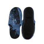 Full Moon Night Owl Print Slippers