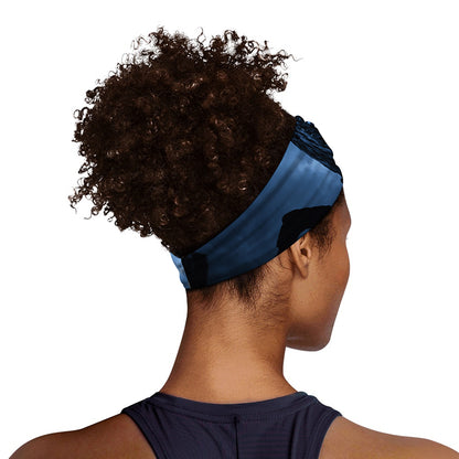 Full Moon Night Owl Print Sports Headband