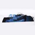 Full Moon Night Owl Print Sports Towel