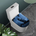 Full Moon Night Owl Print Toilet Lid Cover