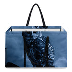 Full Moon Night Owl Print Utility Tote Bag