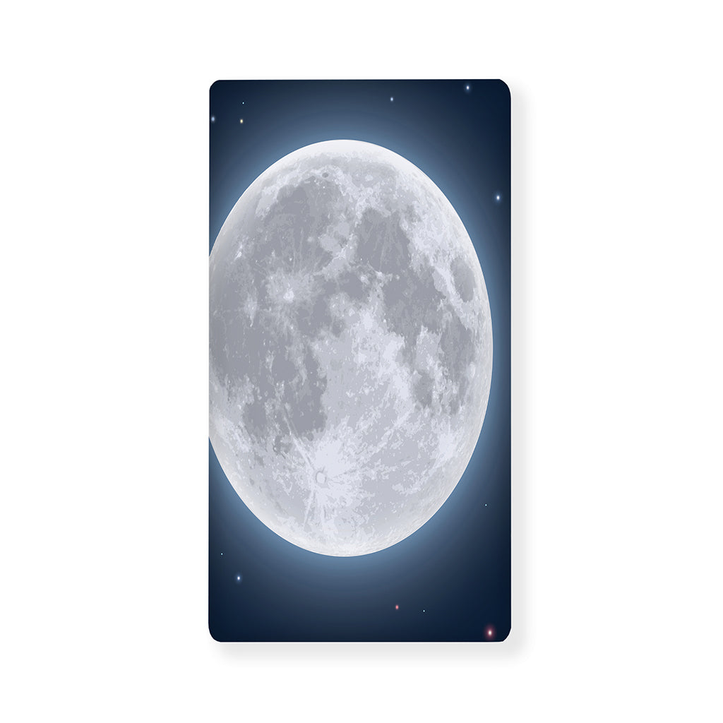 Full Moon Print Baby Crib Sheet