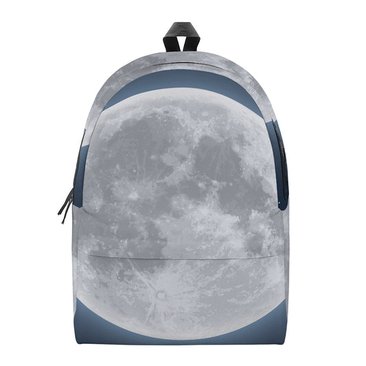 Full Moon Print Backpack