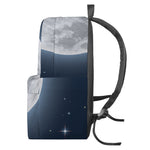 Full Moon Print Backpack
