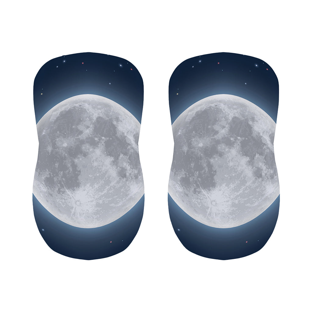 Full Moon Print Bar Stool Covers