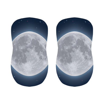 Full Moon Print Bar Stool Covers