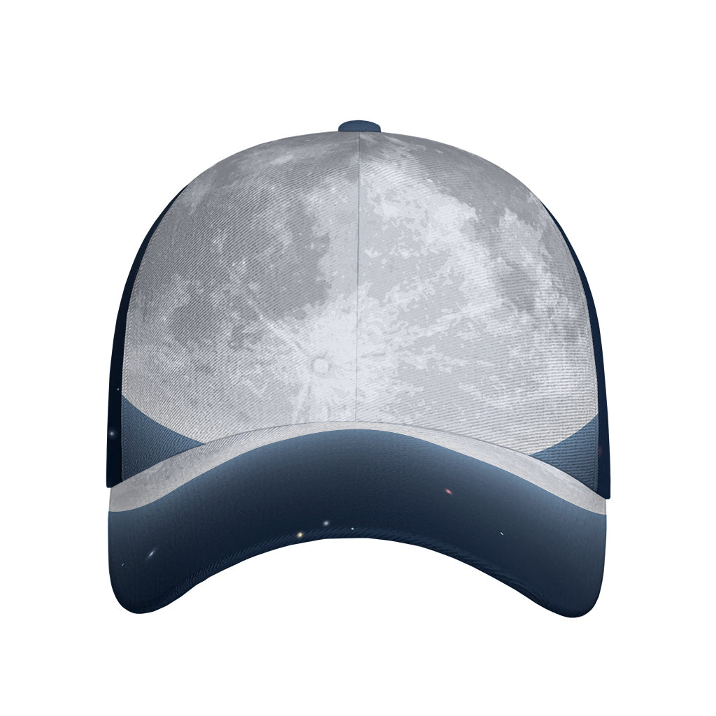 Full Moon Print Baseball Cap