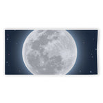 Full Moon Print Beach Towel