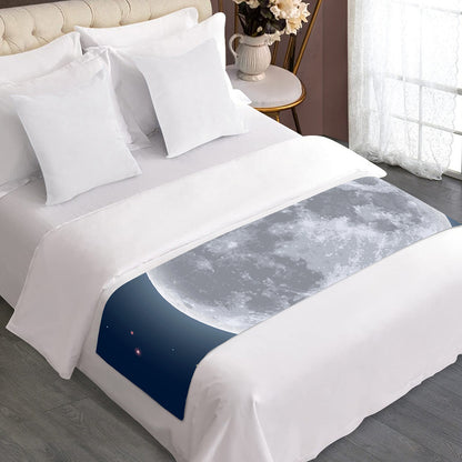 Full Moon Print Bed Runner