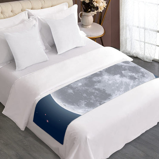 Full Moon Print Bed Runner