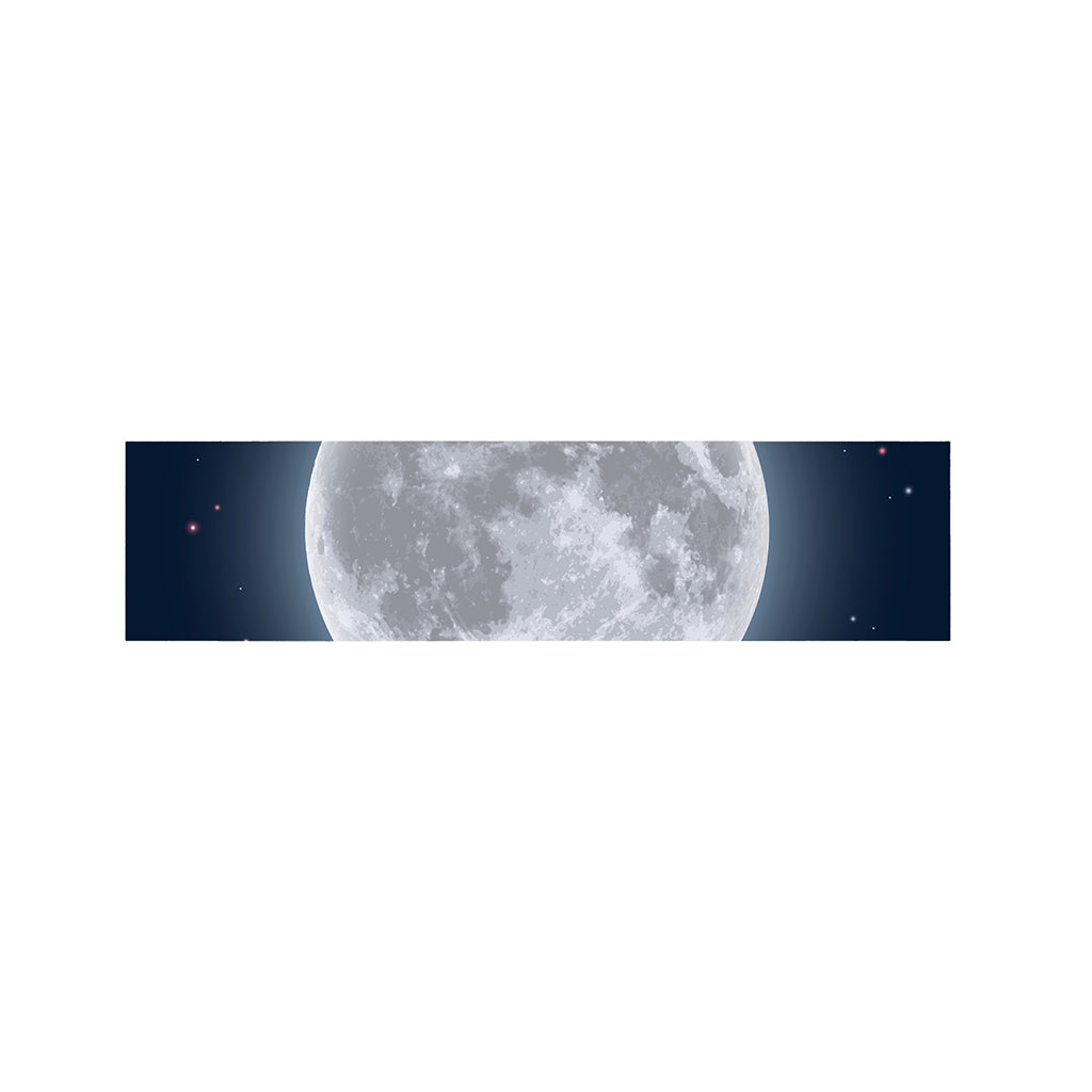 Full Moon Print Bed Runner