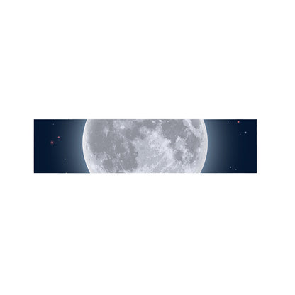 Full Moon Print Bed Runner
