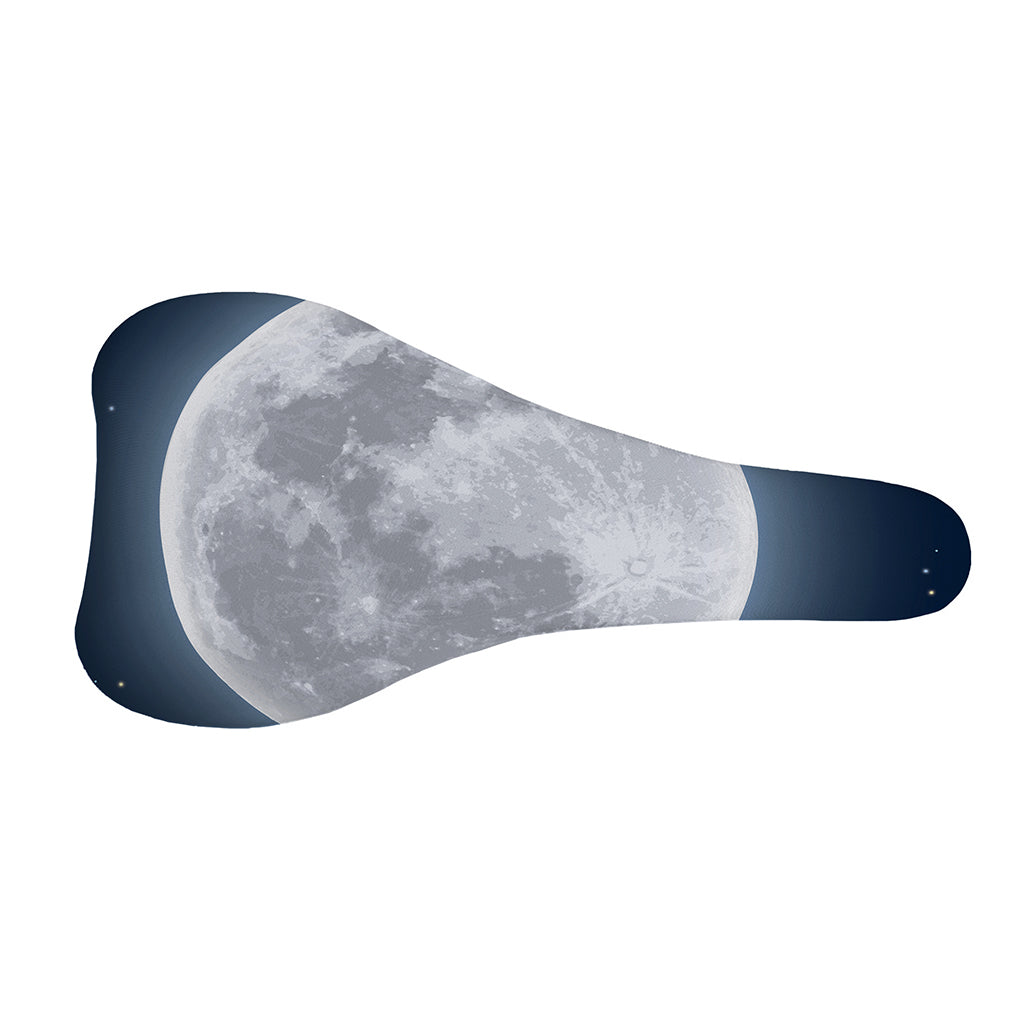 Full Moon Print Bicycle Seat Cover