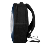 Full Moon Print Casual Backpack
