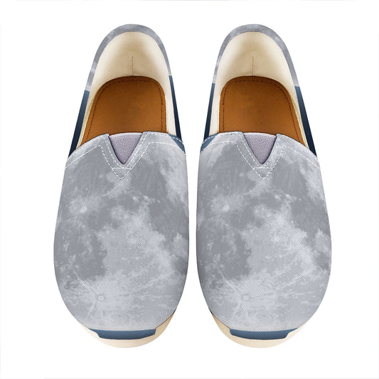 Full Moon Print Casual Shoes