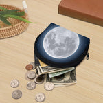 Full Moon Print Coin Purse