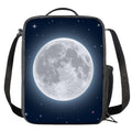 Full Moon Print Crossbody Lunch Bag