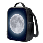 Full Moon Print Crossbody Lunch Bag