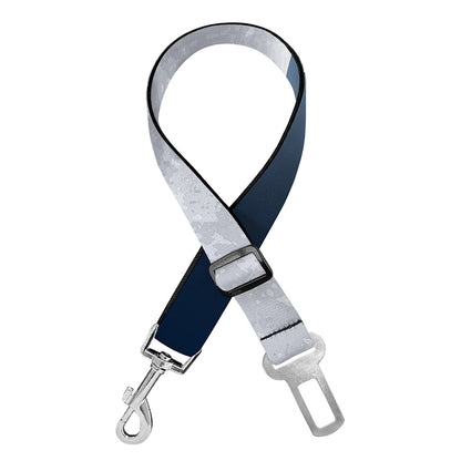 Full Moon Print Dog Seat Belt