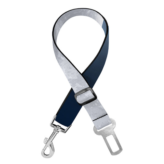 Full Moon Print Dog Seat Belt
