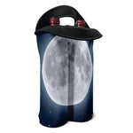 Full Moon Print Double Neoprene Wine Tote