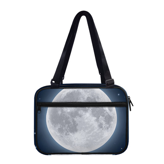 Full Moon Print Double Strap Bible Bag