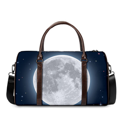 Full Moon Print Duffle Bag