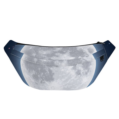 Full Moon Print Fanny Pack