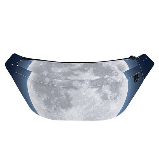 Full Moon Print Fanny Pack