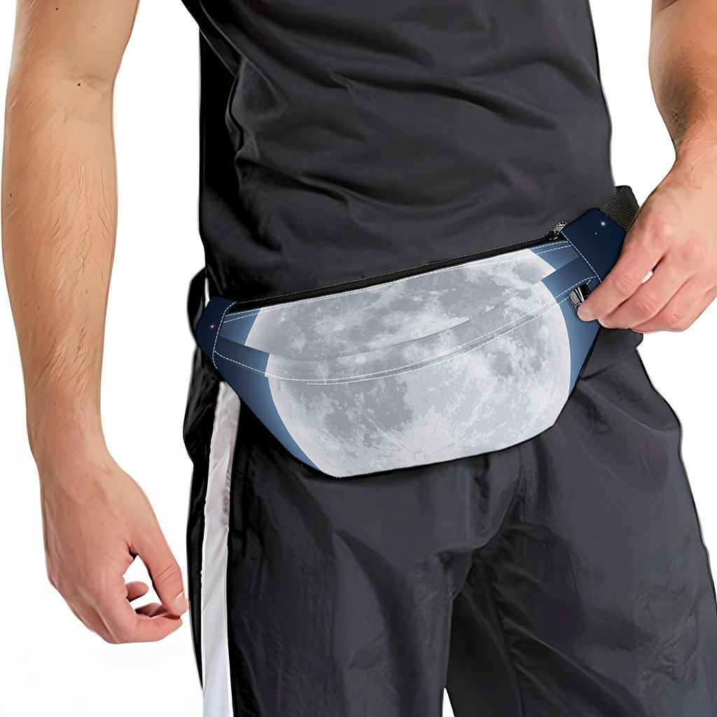 Full Moon Print Fanny Pack